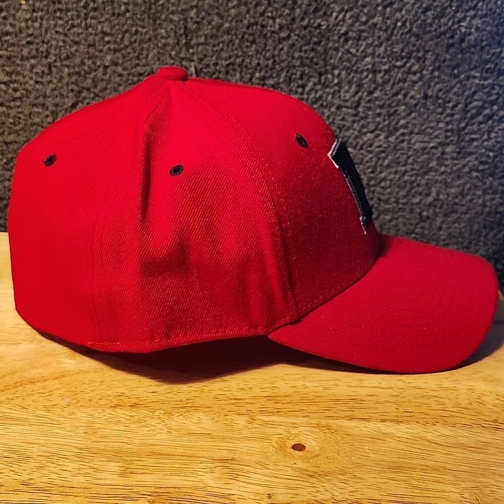 Zephyr Size 8 Rutgers Scarlet Knights Red Hat - N… - image 5